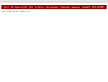 Tablet Screenshot of anneshomecare.com